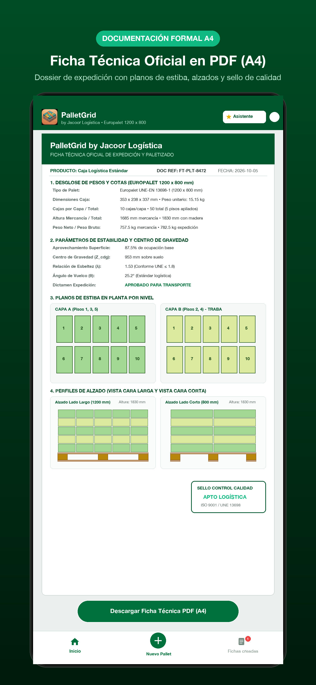Ficha Técnica PDF A4
